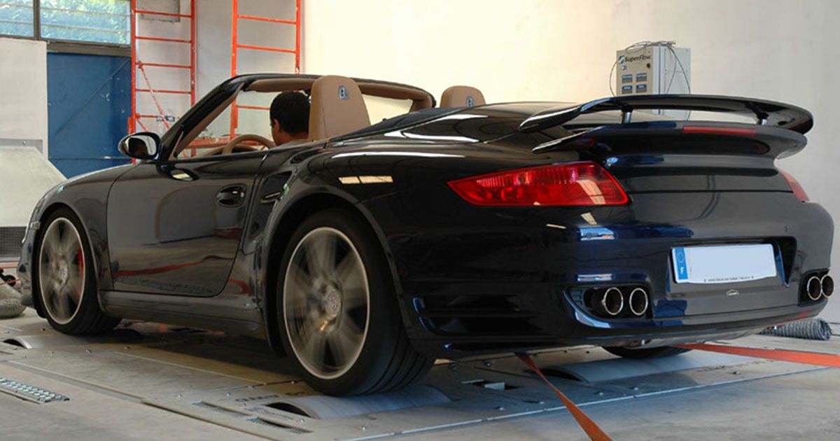 passage au banc de puissance Porsche 997