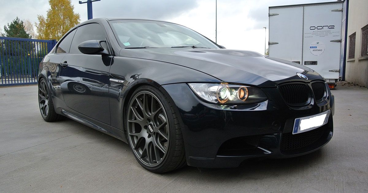 Préparation BMW M3 E92 noire