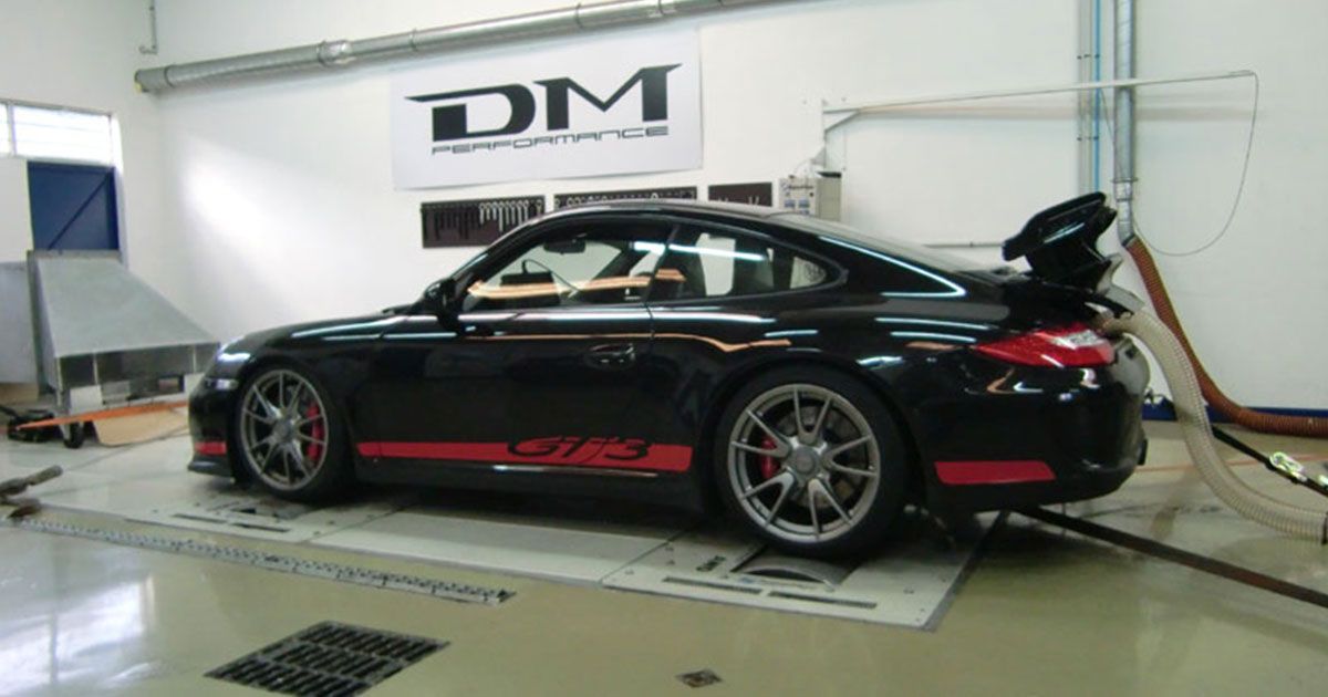passage au banc de puissance porsche 997 GT3