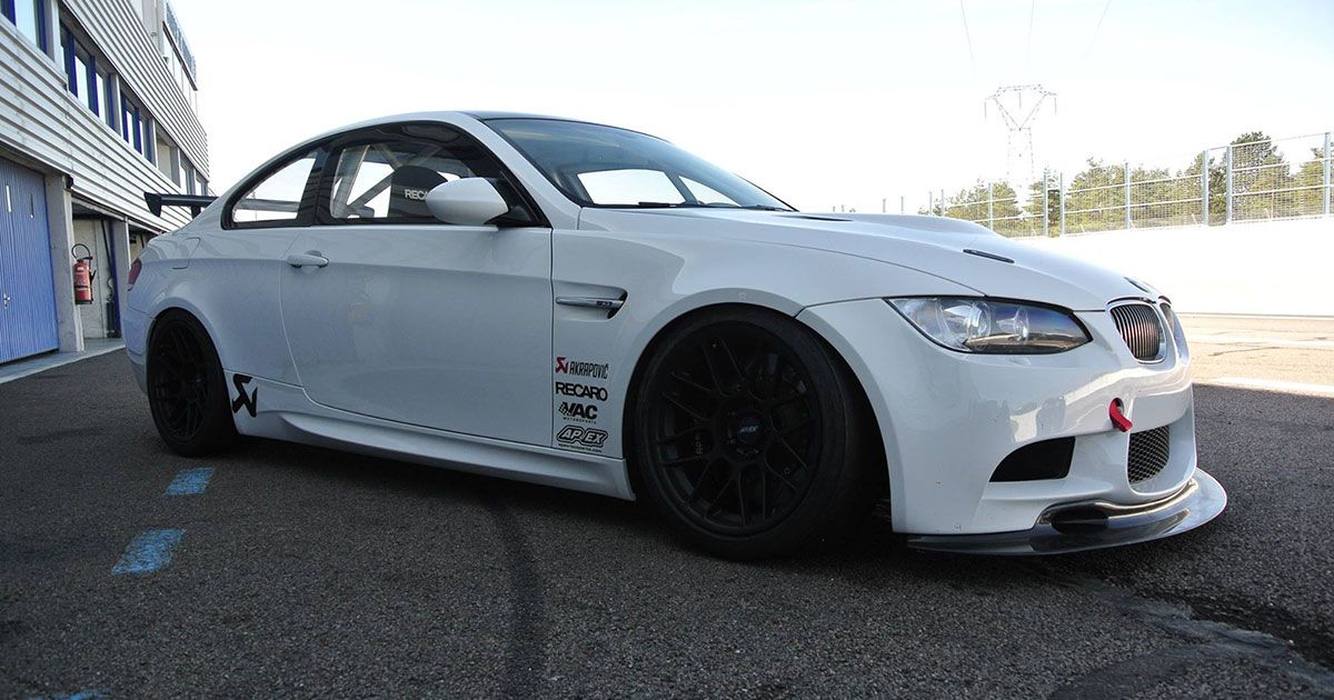 Préparation trackday BMW M3 E92 Race